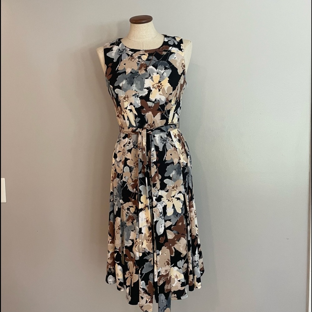 Shelby and Palmer fit and flare dress. Medium